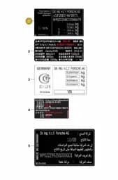 9Y3000101BF Porsche Sticker