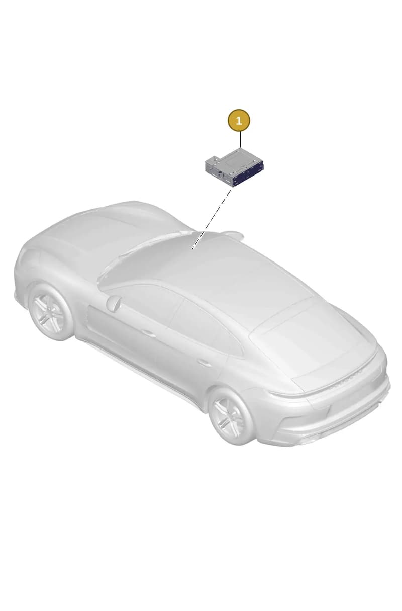 9Y3035070Q — Porsche Panamera (2023-2025) diagram p62911000, position 1