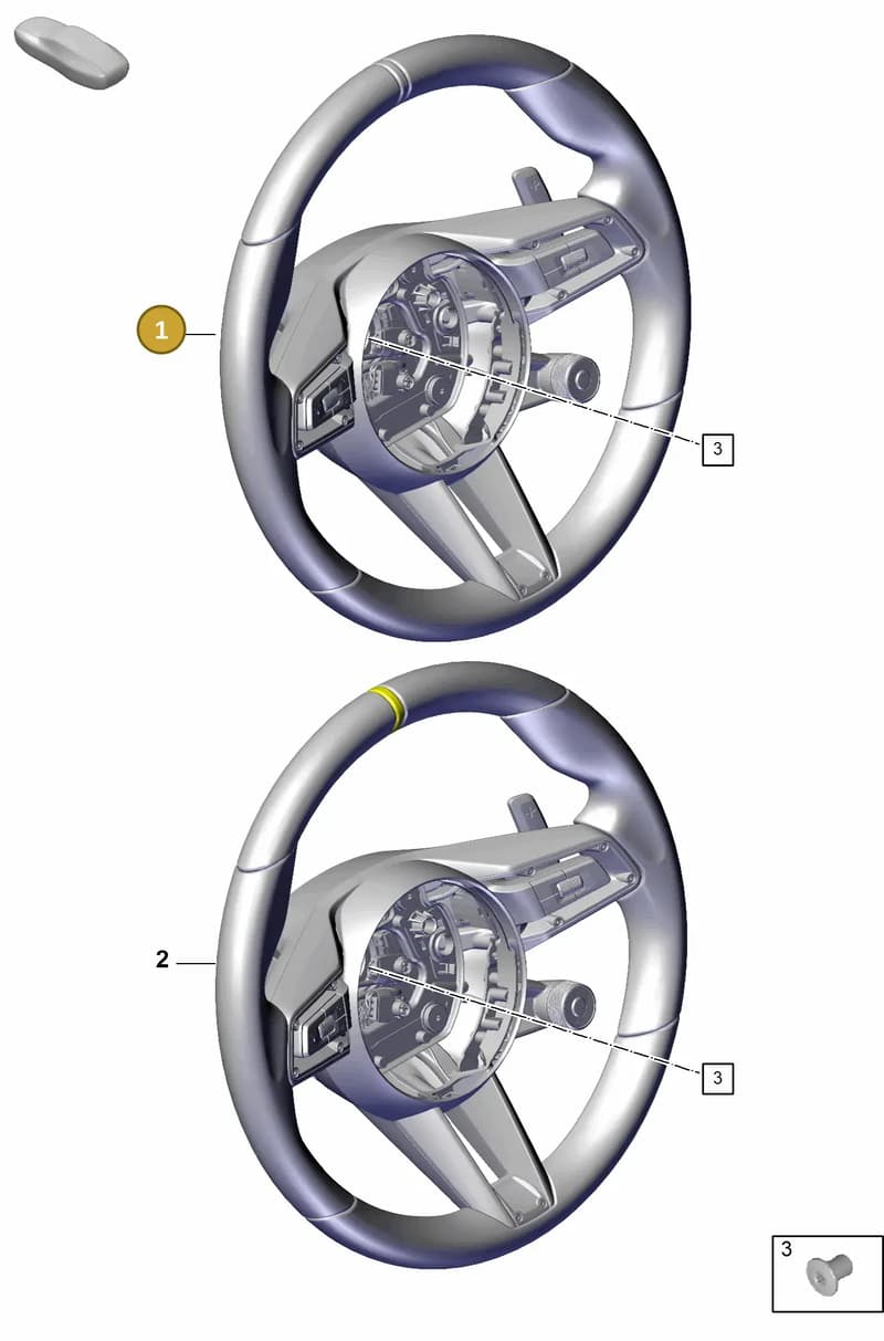 9Y3419091FIA6 — Porsche Cayenne Coupe (2023-2023) diagram p60403230, position 1