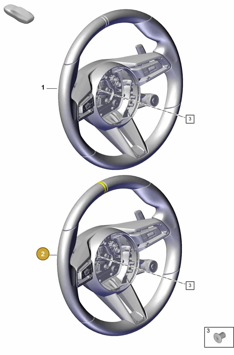 9Y3419091JBZ0 — Porsche Cayenne Coupe (2023-2023) diagram p60403230, position 2