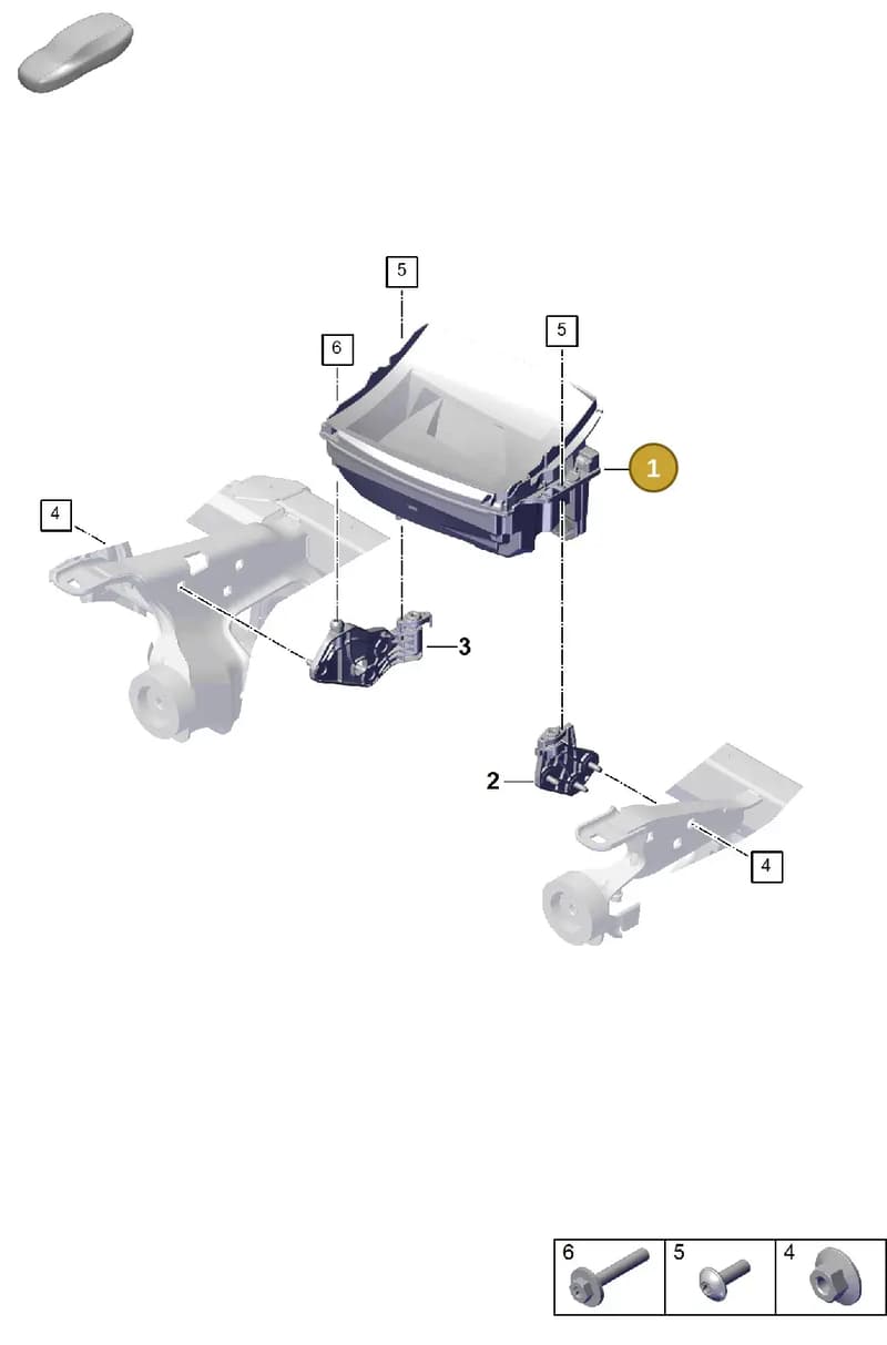 9Y3919617AH — Porsche Cayenne Coupe (2023-2023) diagram p60915000, position 1