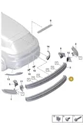 9Y3945307G Porsche Rear Light