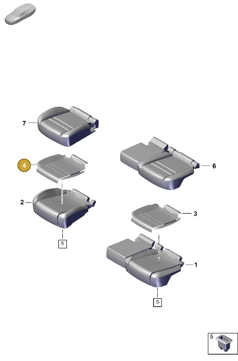 9Y3963562B — Porsche Cayenne Coupe (2023-2023) diagram p60818410, position 4