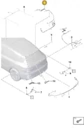 9Y3971148AJ Porsche Wire Set