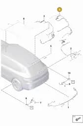 9Y3971148CL Porsche Wire Set