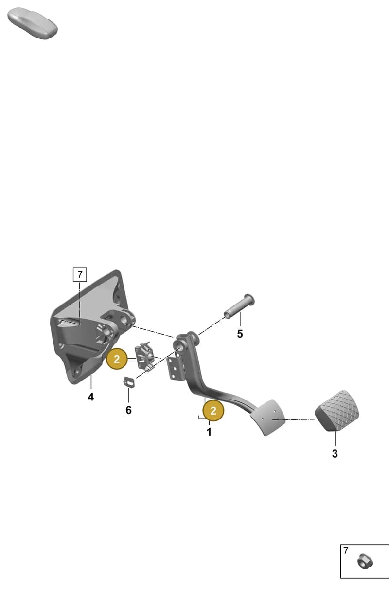 PAA721165 — Porsche Macan (2024-2024) diagram p61702100, position 2