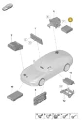 PAB035108 Porsche Dvd Changer