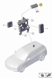 PAB035503 Porsche Aerial