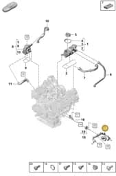 PAB103217 Porsche Breather Line