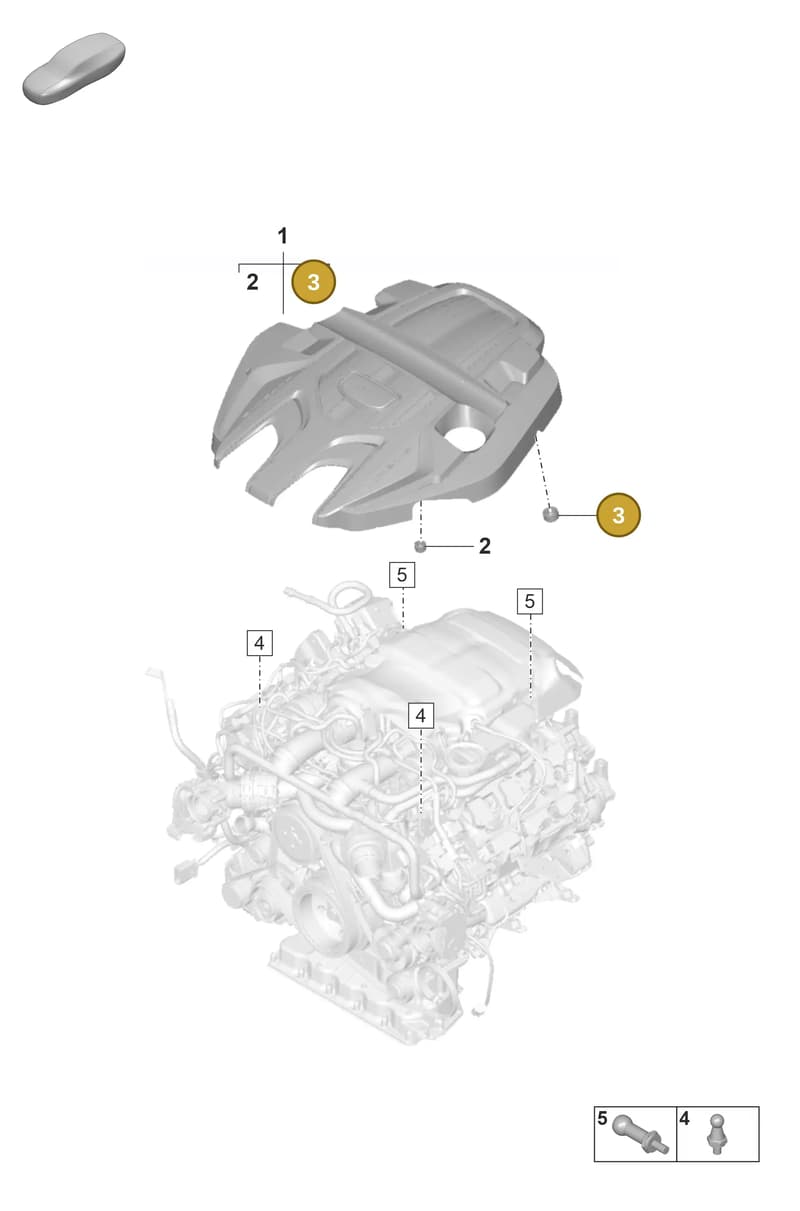 PAB103226 — Porsche Panamera (2023-2025) diagram p58103410, position 3