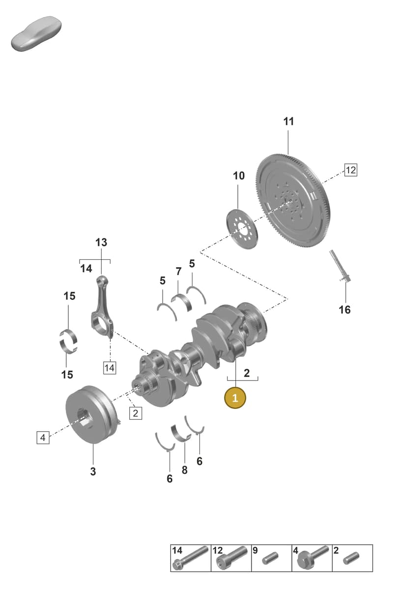 PAB105019C — Porsche Panamera (2023-2025) diagram p58102000, position 1