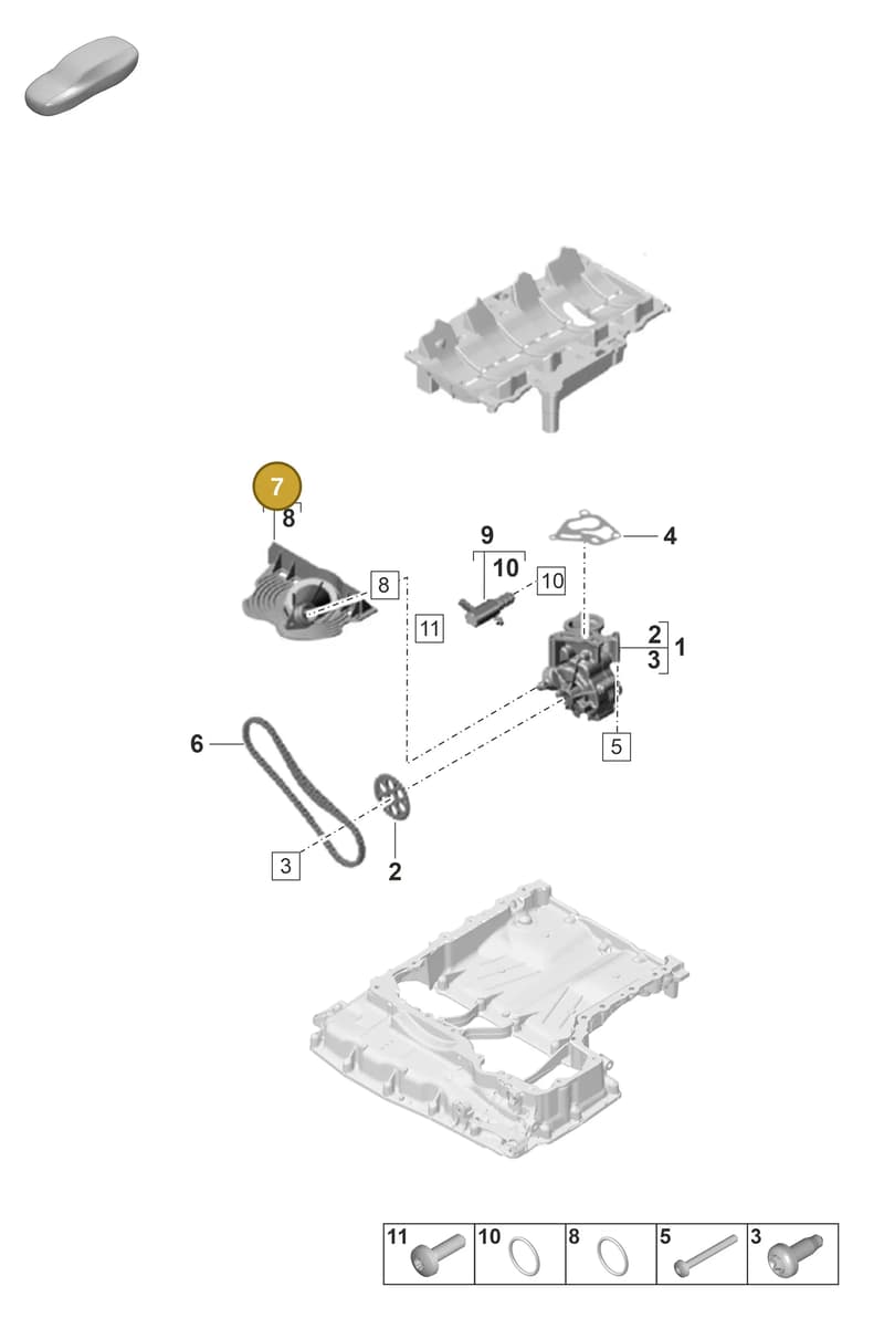 PAB115155B — Porsche Panamera (2023-2025) diagram p58104010, position 7