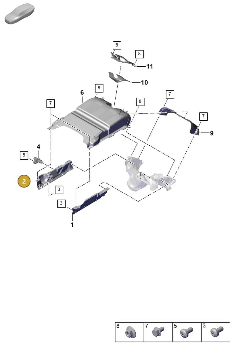PAB119364B — Porsche Panamera (2023-2025) diagram p62202400, position 2