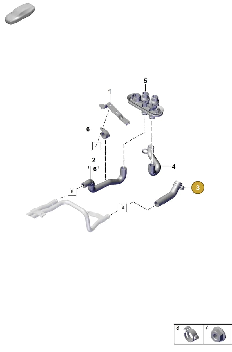PAB12105360 — Porsche Cayenne Coupe (2023-2023) diagram p60815510, position 3