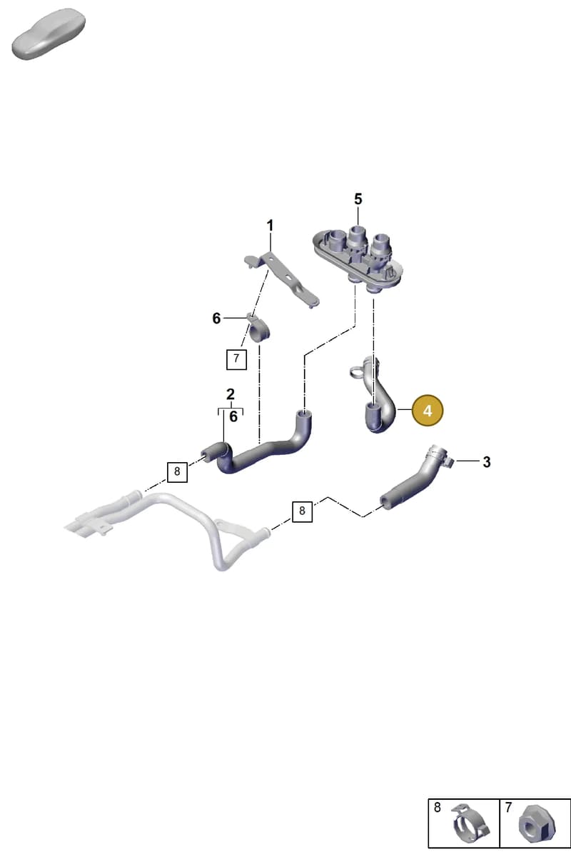 PAB12105370 — Porsche Cayenne Coupe (2023-2023) diagram p60815510, position 4