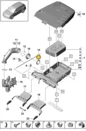 PAB129213 Porsche Seal Ring