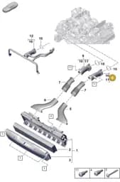 PAB129665B Porsche Intake Manifold