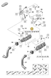 PAB129712C Porsche Intake Manifold