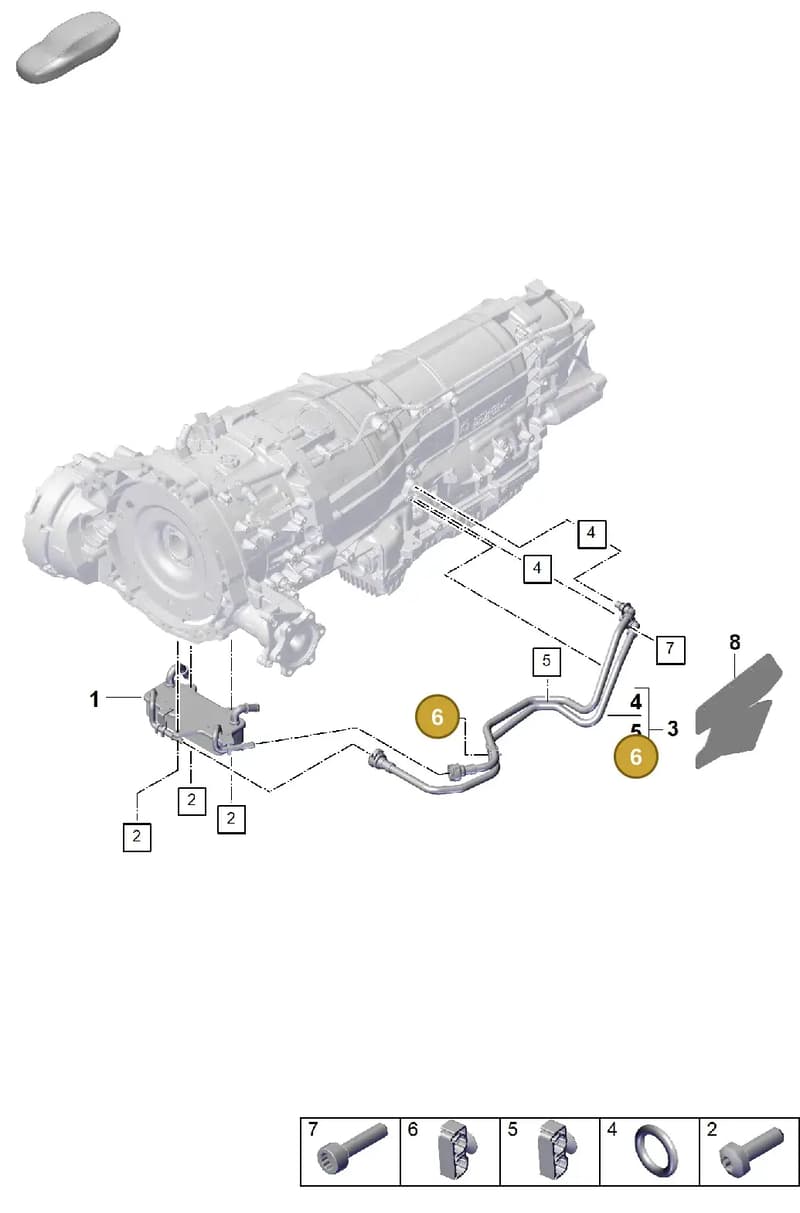 PAB130325 — Porsche Cayenne Coupe (2023-2023) diagram p60360000, position 6