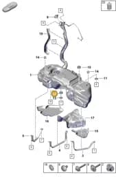 PAB20184040 Porsche Rubber Bush