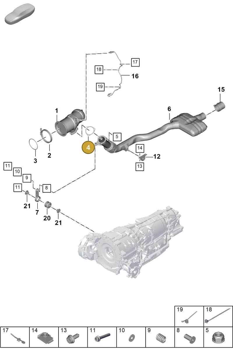 PAB25311520 — Porsche Cayenne Coupe (2023-2023) diagram p60202210, position 4