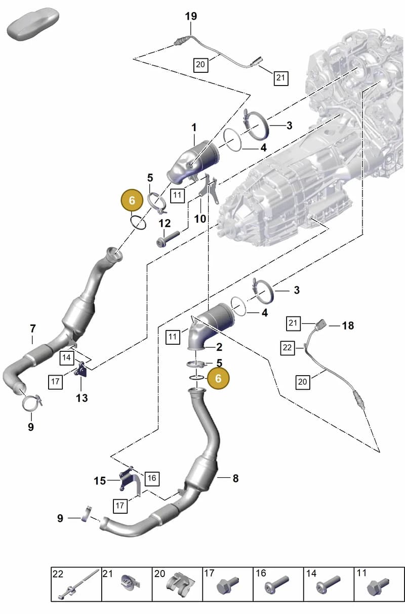 PAB253115B — Porsche Panamera (2023-2025) diagram p62202210, position 6