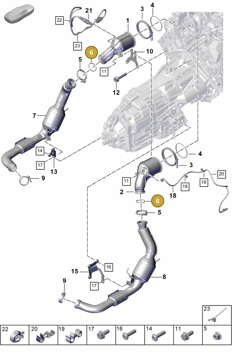 PAB253115B — Porsche Panamera (2023-2025) diagram p62202230, position 6