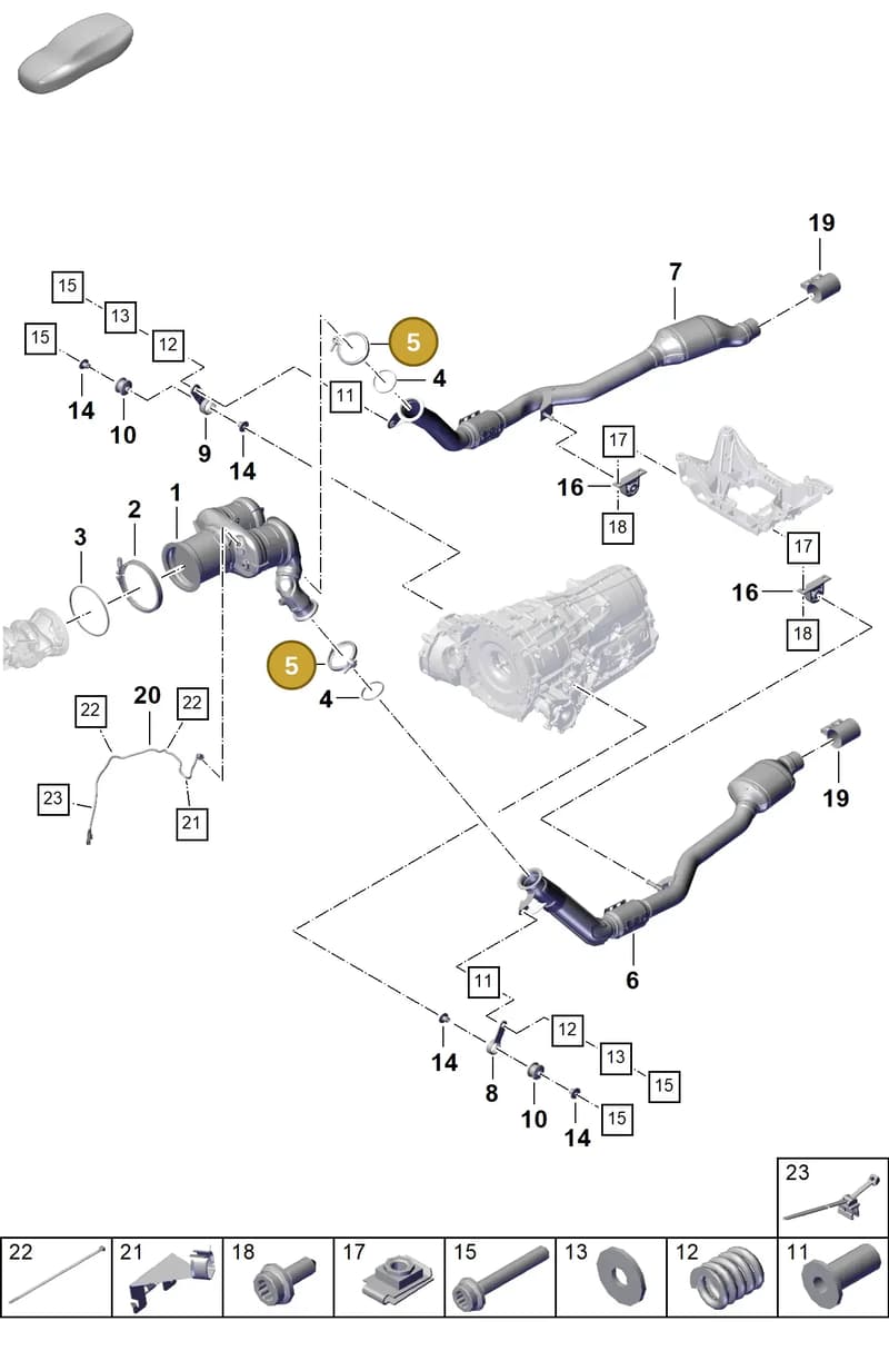PAB253725A — Porsche Cayenne Coupe (2023-2023) diagram p60202220, position 5