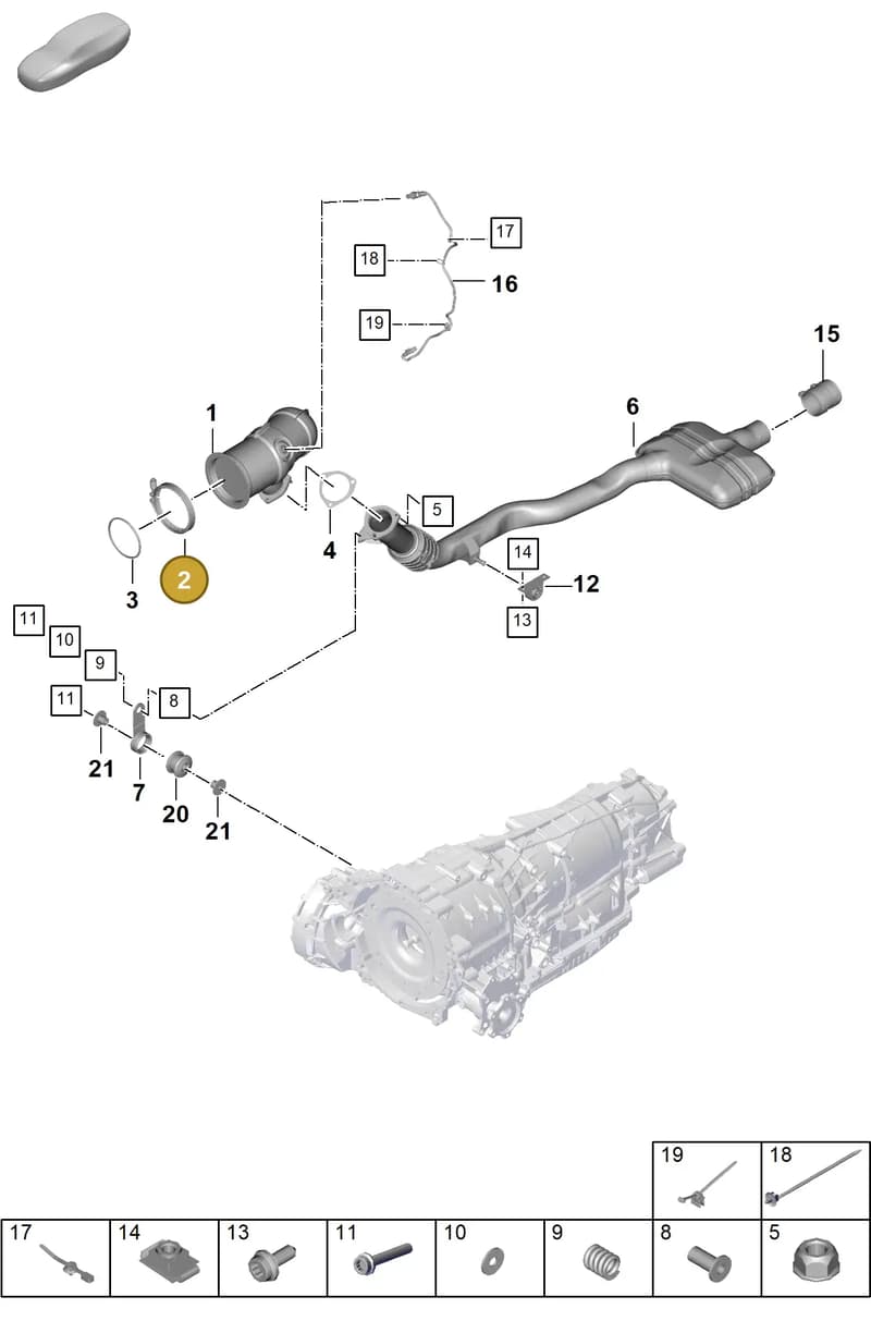 PAB253725B — Porsche Cayenne Coupe (2023-2023) diagram p60202210, position 2