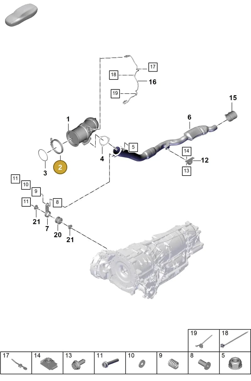 PAB253725B — Porsche Cayenne Coupe (2023-2023) diagram p60202230, position 2