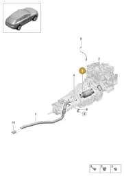 PAB254252B Porsche Catalytic Converter