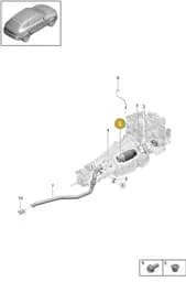 PAB254254 Porsche Catalytic Converter