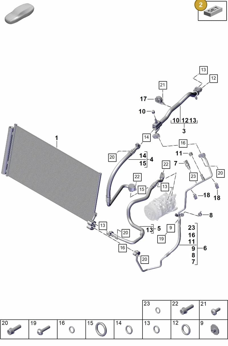PAB298403A — Porsche Panamera (2023-2025) diagram p62814300, position 2