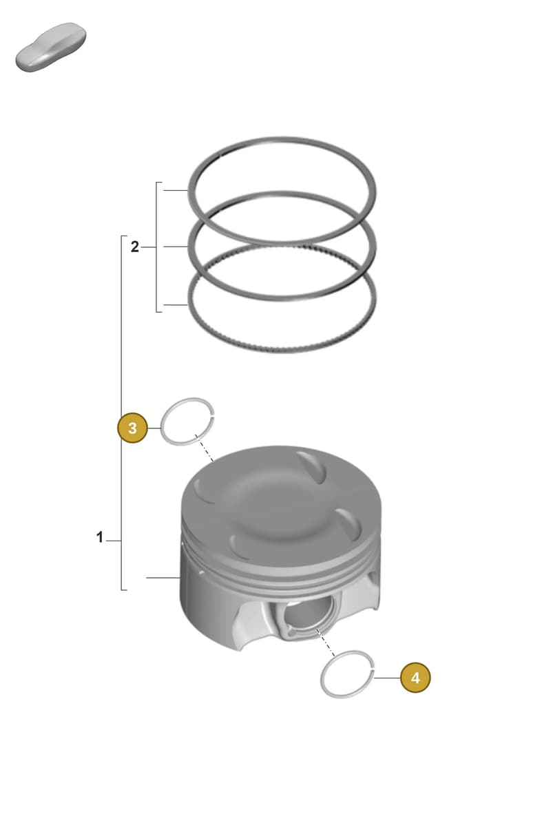 PAB311327 — Porsche Cayenne Coupe (2023-2023) diagram p58102300, position 3+4