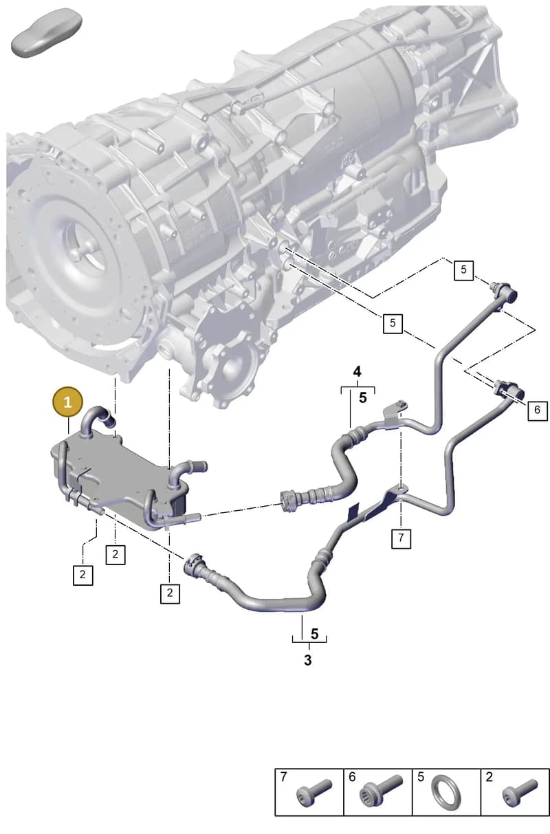 PAB317021 — Porsche Cayenne Coupe (2023-2023) diagram p60360060, position 1