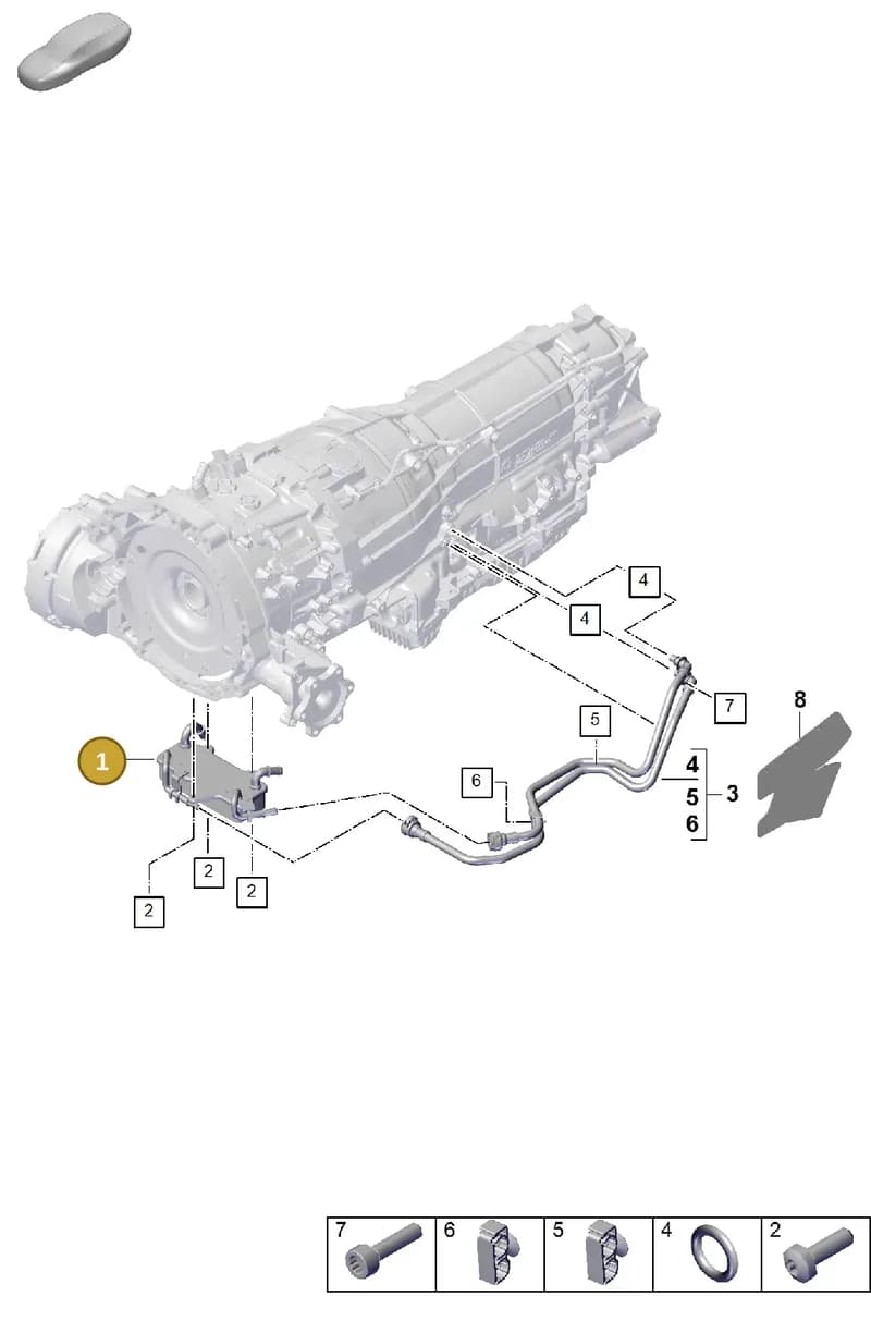 PAB317021 — Porsche Cayenne Coupe (2023-2023) diagram p60360000, position 1