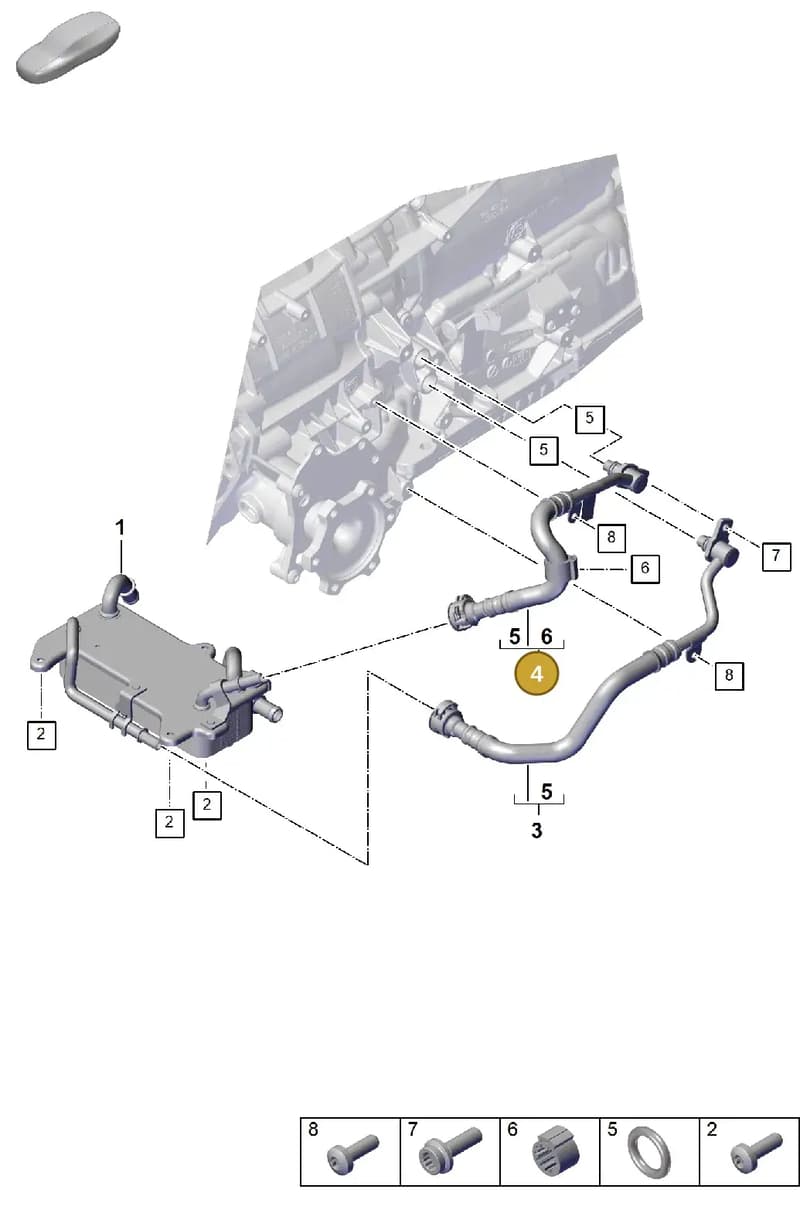 PAB317817A — Porsche Cayenne Coupe (2023-2023) diagram p60360020, position 4