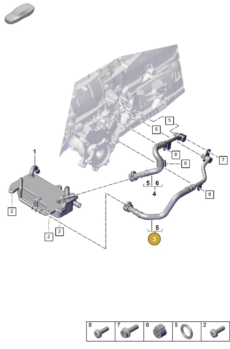 PAB317818A — Porsche Cayenne Coupe (2023-2023) diagram p60360020, position 3