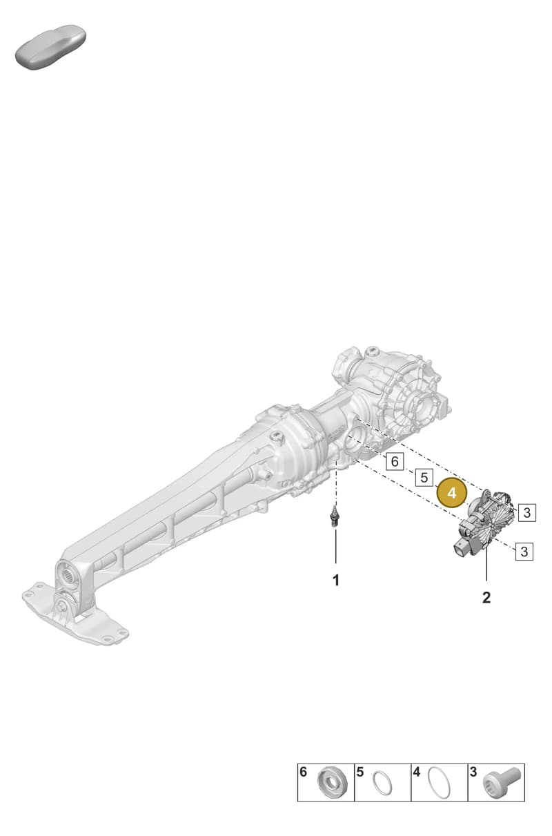 PAB409133 — Porsche 911 (2020-2022) diagram p53304120, position 4