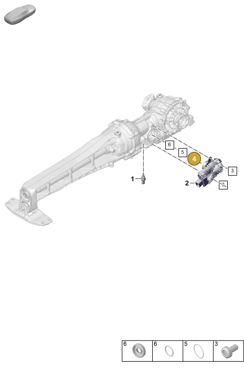 PAB409133 — Porsche 911 (2024-2025) diagram p63304120, position 4