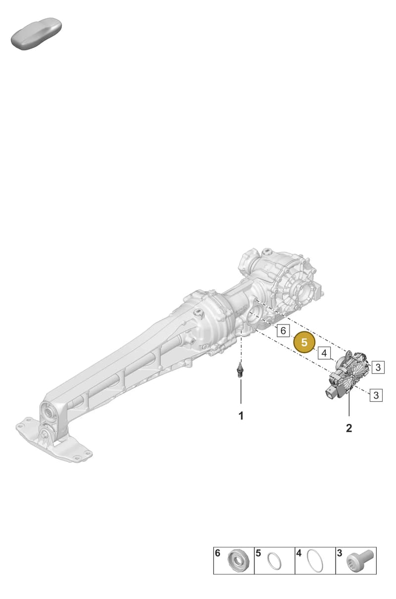 PAB409186 — Porsche 911 (2020-2022) diagram p53304120, position 5
