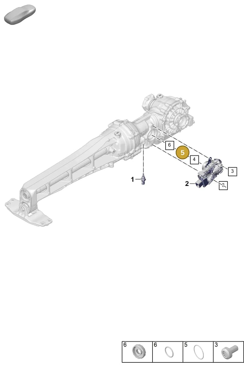 PAB409186 — Porsche 911 (2024-2025) diagram p63304120, position 5
