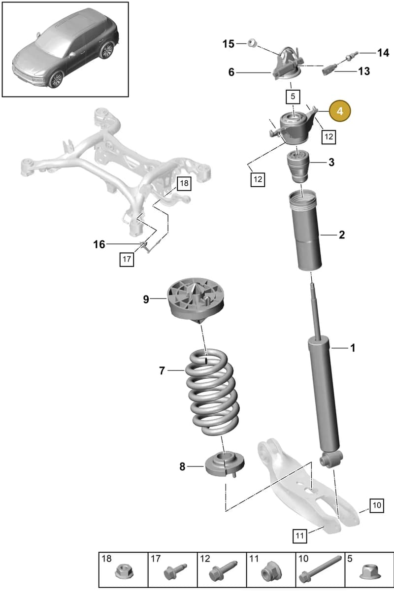 PAB513353A — Porsche Cayenne (2017-2023) diagram p51502000, position 4