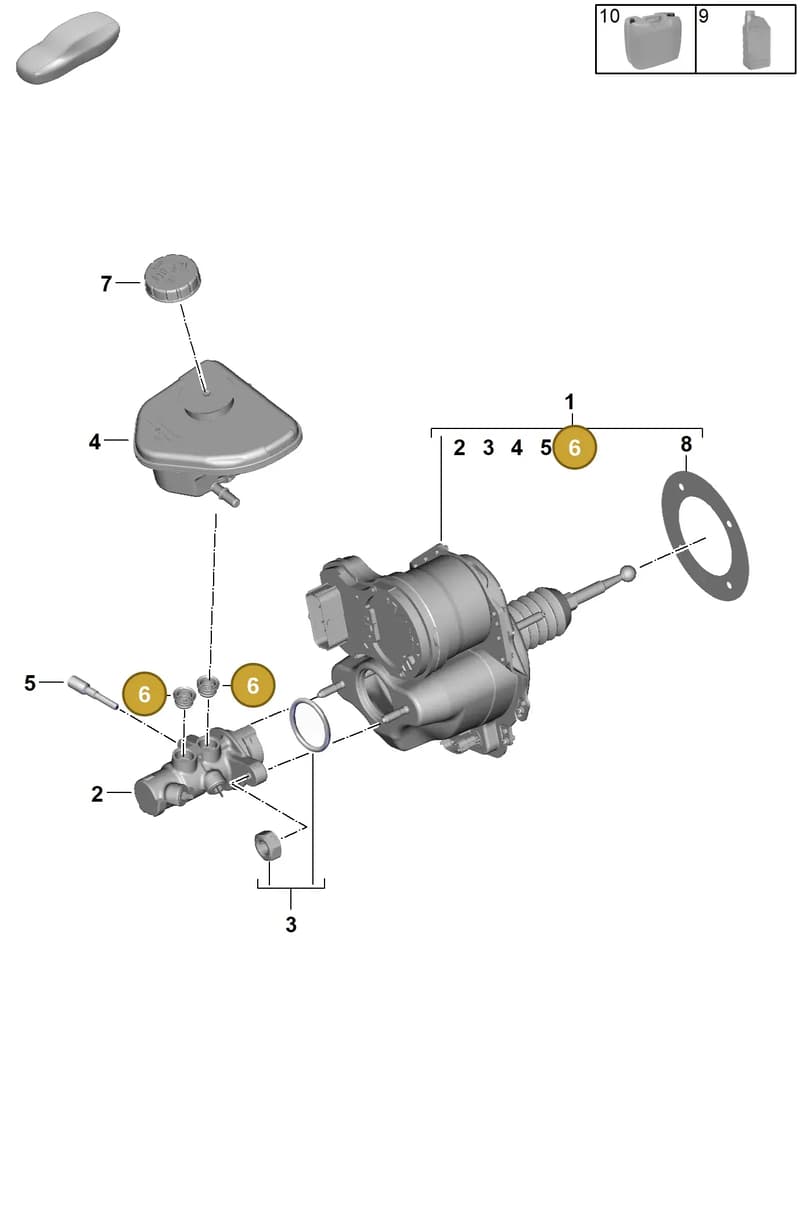 PAB611817A — Porsche Panamera (2023-2025) diagram p62604000, position 6
