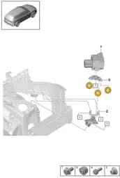 PAB61417700 Porsche Stop Buffer