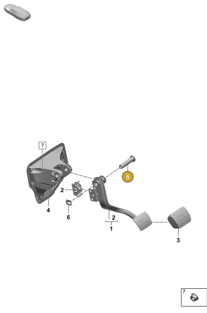 PAB721325 — Porsche Macan (2024-2024) diagram p61702100, position 5