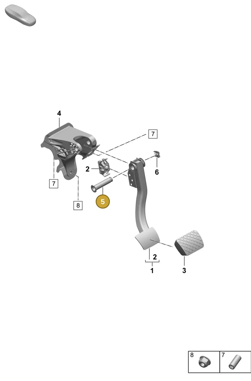 PAB721325 — Porsche Macan (2024-2024) diagram p61702000, position 5
