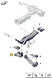 PAB819803 Porsche Air Guide