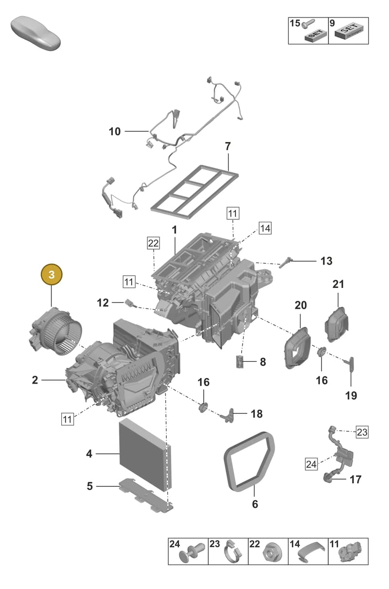 PAB820021B — Porsche 911 (2024-2025) diagram p53814000, position 3