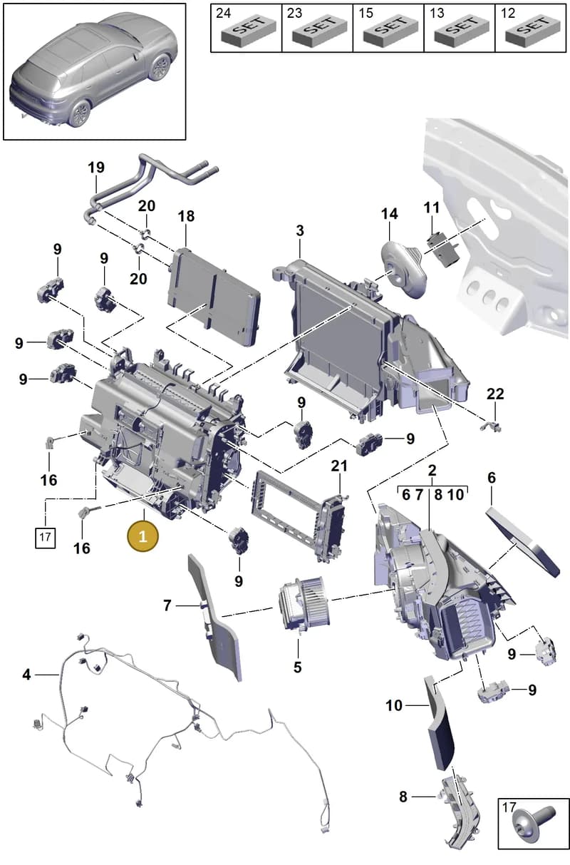 PAB82035650 — Porsche Cayenne (2017-2023) diagram p51814000, position 1